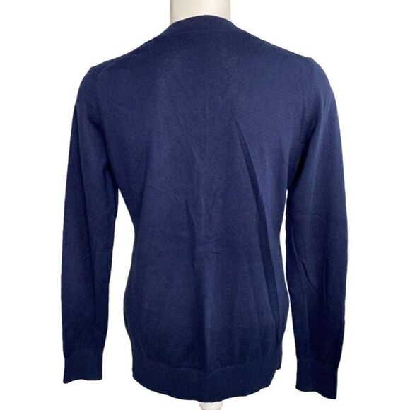 Womens Eddie Bauer V Neck Long Sleeve Lightweight Sweater Sz Small - Picture 3 of 6